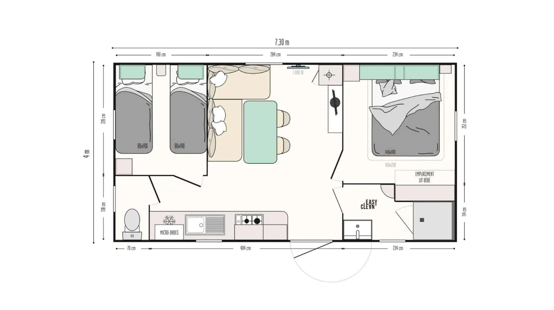 Mobil Home Les Pieds Dans L'Eau Sarzeau